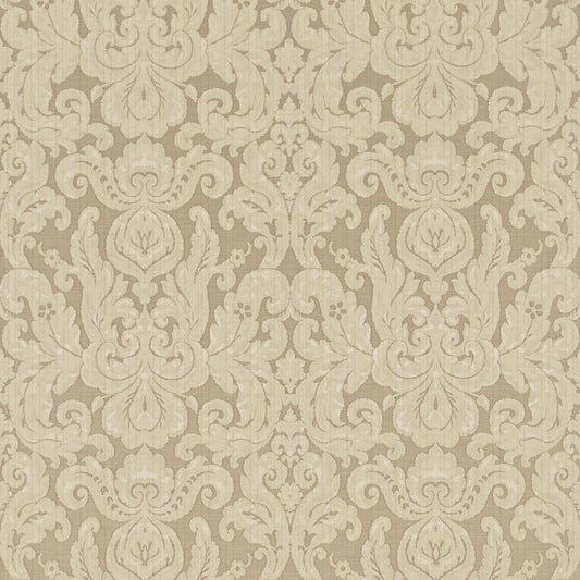 ZOFFANY Brocatello Fabric Damasks Grey   - ZGRD85009