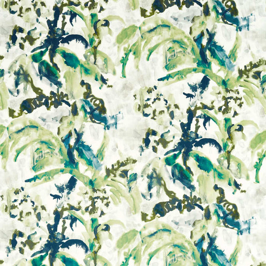 ZOFFANY Long Water Fabric Leaves , Trees Botanical Poison   - ZHIF322714