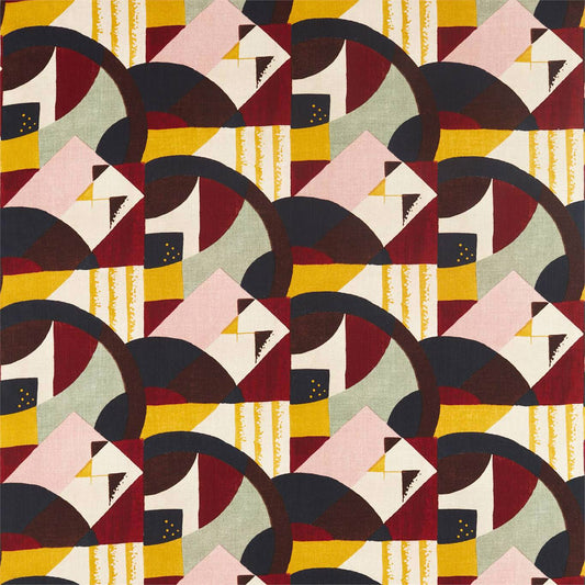 ZOFFANY Abstract 1928 Fabric Abstract , Graphic Multi   - ZICO322670