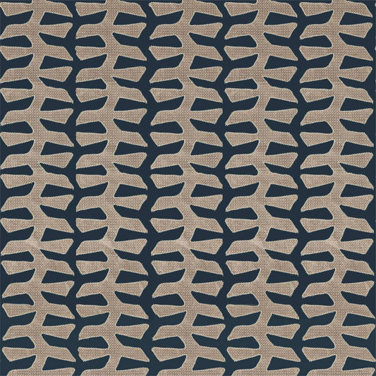 ZOFFANY Verdi Applique Fabric Stripes Gargoyle   - ZICO333014