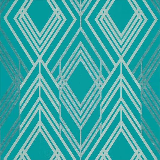 ZOFFANY Geometrica Fabric Geometric Serpentine   - ZICO333029