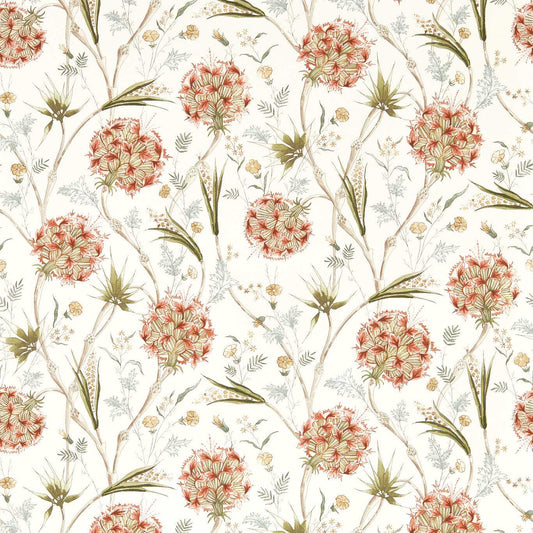 ZOFFANY Wallichi Wallpaper Contemporary, Floral Russet,Olive  Digital Printed Wallpaper - ZIND313116