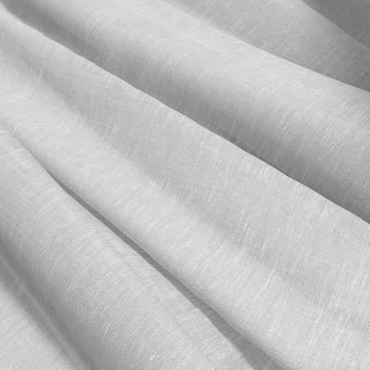 JF Fabrics ZION 10 Fabric Plain Cream  Sheer, Wide Width - 9042810 J9151