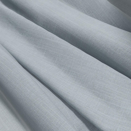 JF Fabrics ZION 64 Fabric Plain Blue, Grey  Sheer, Wide Width - 9042864 J9151