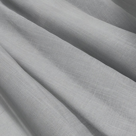 JF Fabrics ZION 96 Fabric Plain Grey  Sheer, Wide Width - 9042896 J9151