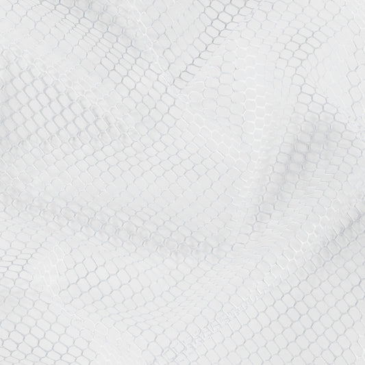 JF Fabrics ZIPPY 91 Fabric Geometric, Weave White  Wide Width, Casement - 8934391 J9001