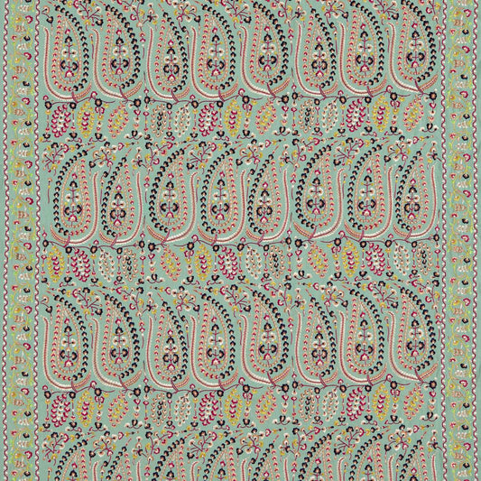 ZOFFANY Jayshree Fabric Other Celadon,Multi   - ZJAI331628