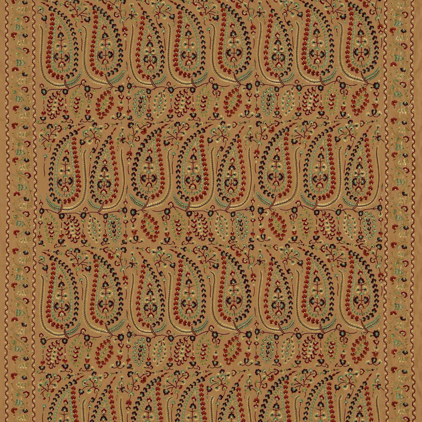 ZOFFANY Jayshree Fabric Other Spice,Russet   - ZJAI331629