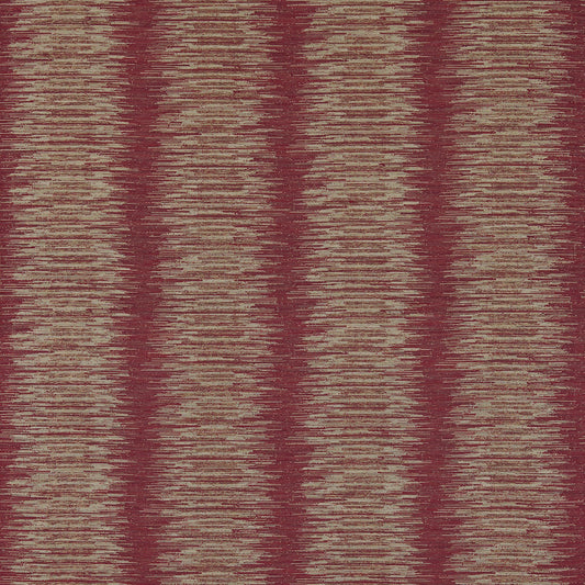 ZOFFANY Chirala Fabric Stripes Red,Old Gold   - ZJAI331649