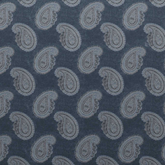 ZOFFANY Orissa Velvet Fabric Other Blue   - ZJAI331663
