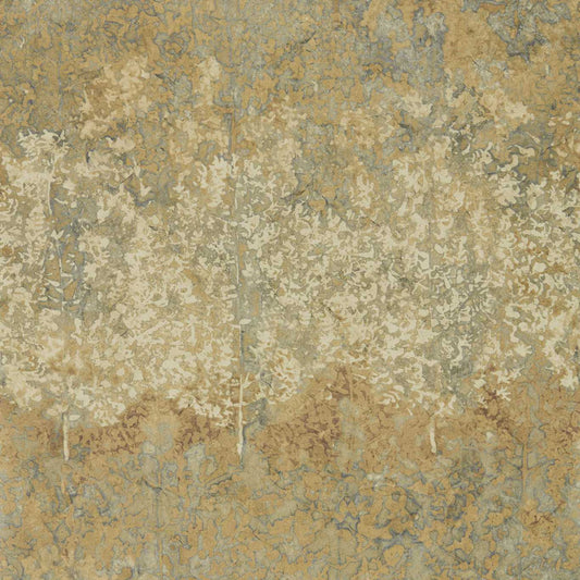 ZOFFANY Belvoir  Wallpaper Other Belvoir Blue,Amber  Gravure - Wide Width Printed Wallpaper - ZKEM312651