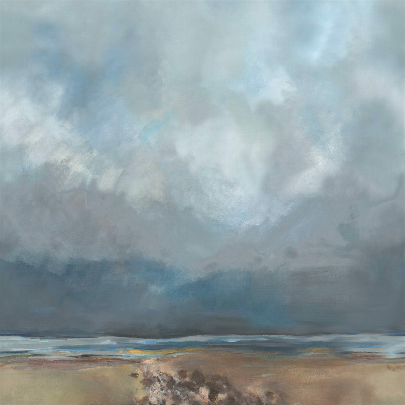 ZOFFANY Holkham Bay Wallpaper Other Pebbles Daybreak  Digital Printed Wallpaper Wide Width - ZKEM312663