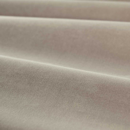 ZOFFANY Cotton Velvet Performance Fabric Plains , Textures Mink   - ZL4X333448