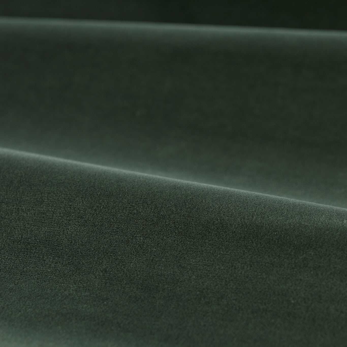 ZOFFANY Cotton Velvet Performance Fabric Plains , Textures Green Slate   - ZL4X333453