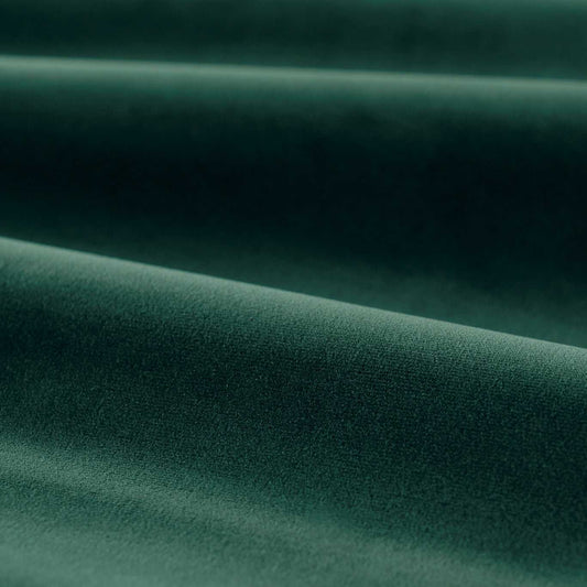 ZOFFANY Cotton Velvet Performance Fabric Plains , Textures Emerald   - ZL4X333454