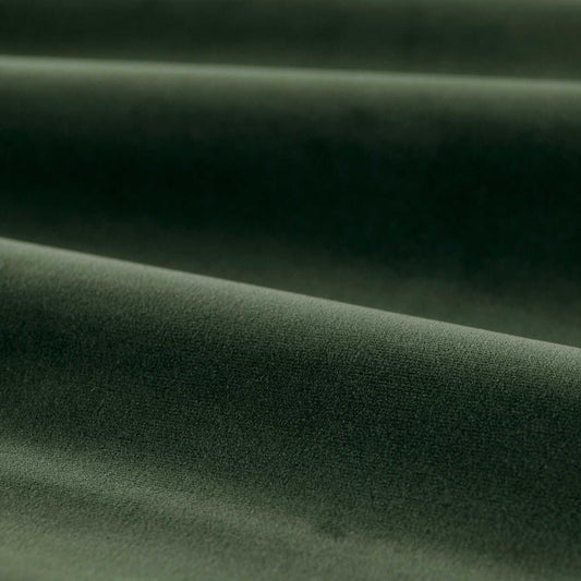 ZOFFANY Cotton Velvet Performance Fabric Plains , Textures Deep Moss   - ZL4X333455