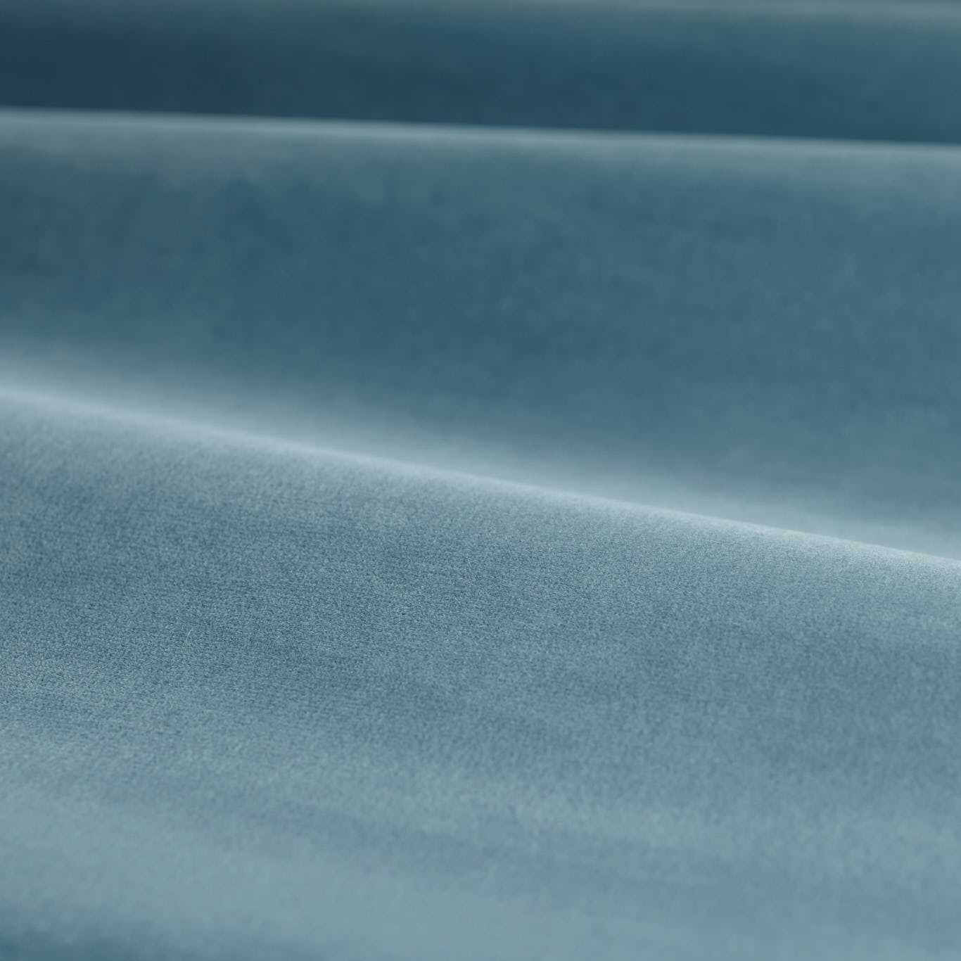ZOFFANY Cotton Velvet Performance Fabric Plains , Textures Wedgwood Blue   - ZL4X333501