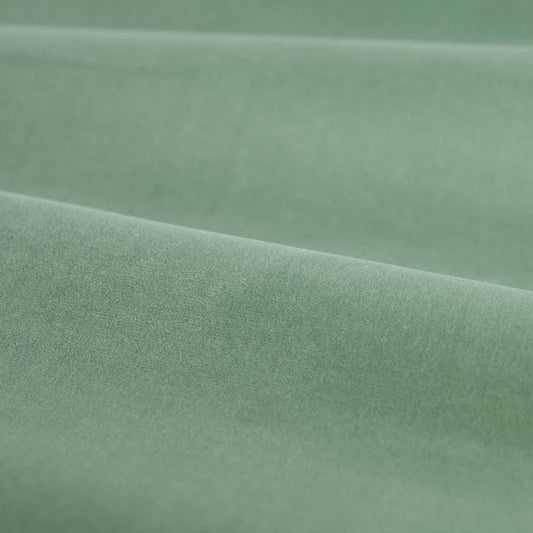 ZOFFANY Cotton Velvet Performance Fabric Plains , Textures Stockholm Blue   - ZL4X333504