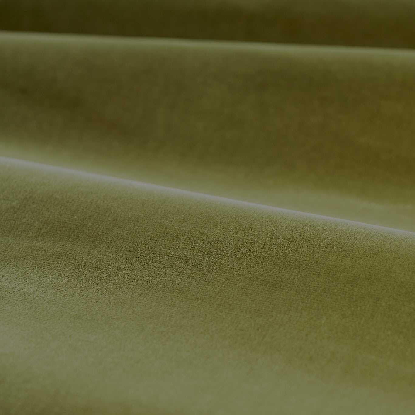 ZOFFANY Cotton Velvet Performance Fabric Plains , Textures Olive   - ZL4X333507