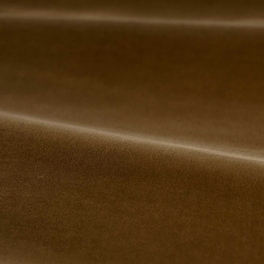 ZOFFANY Cotton Velvet Performance Fabric Plains , Textures Camel   - ZL4X333509