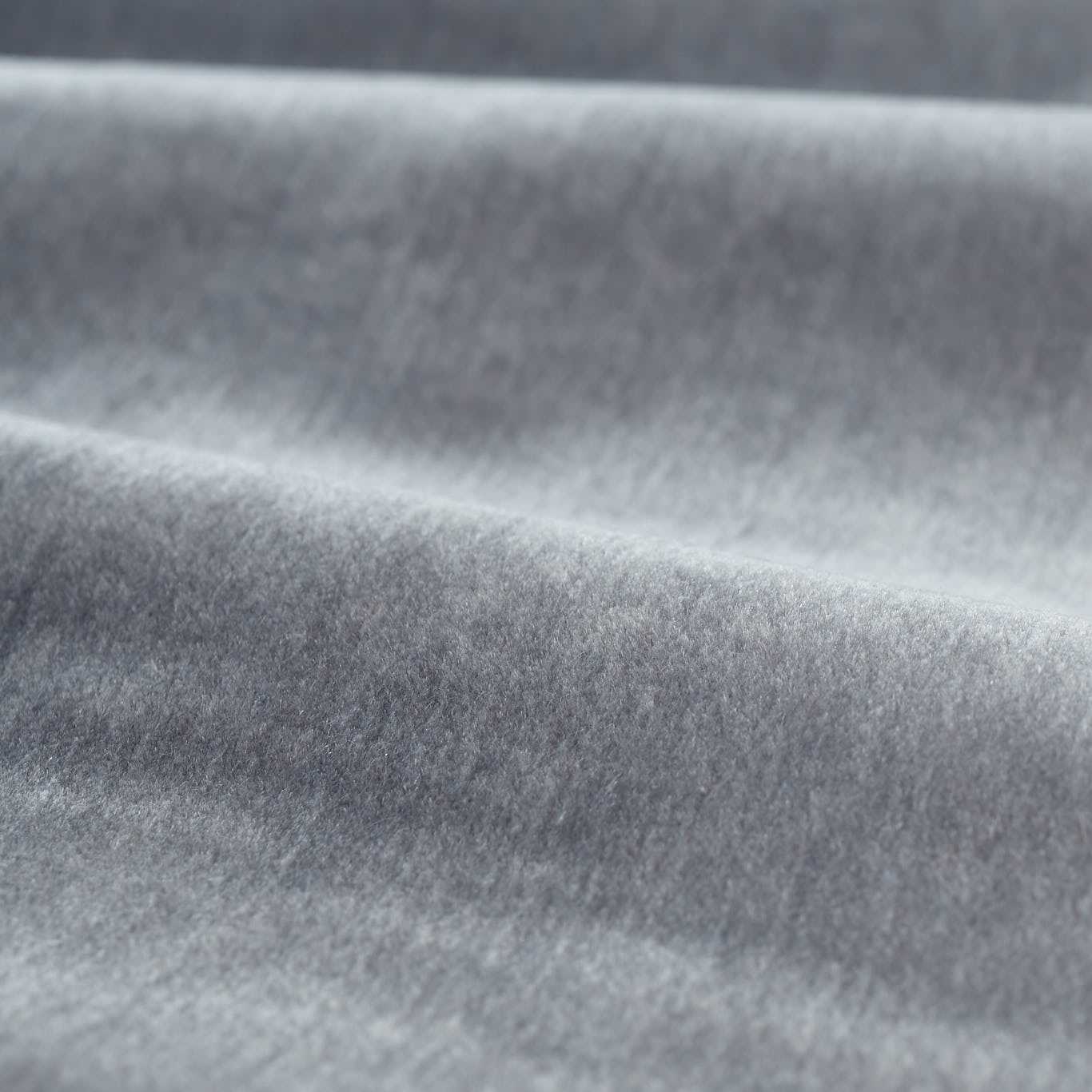 ZOFFANY Mohair Fabric Plains , Textures Quartz Grey   - ZL7X333437