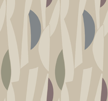 York Wallcoverings Artisan Studio Balance Jewel Wallpaper Transitional Geometrics Beiges   - ZM2821