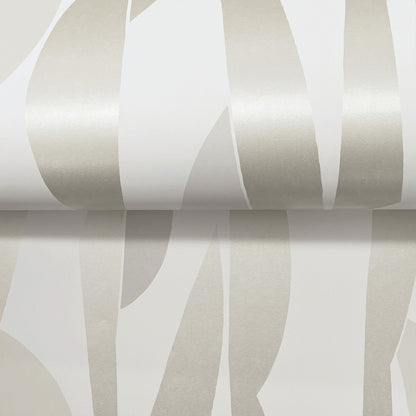 York Wallcoverings Artisan Studio Balance Gesso Wallpaper Transitional Geometrics Whites and Off-Whites   - ZM2824