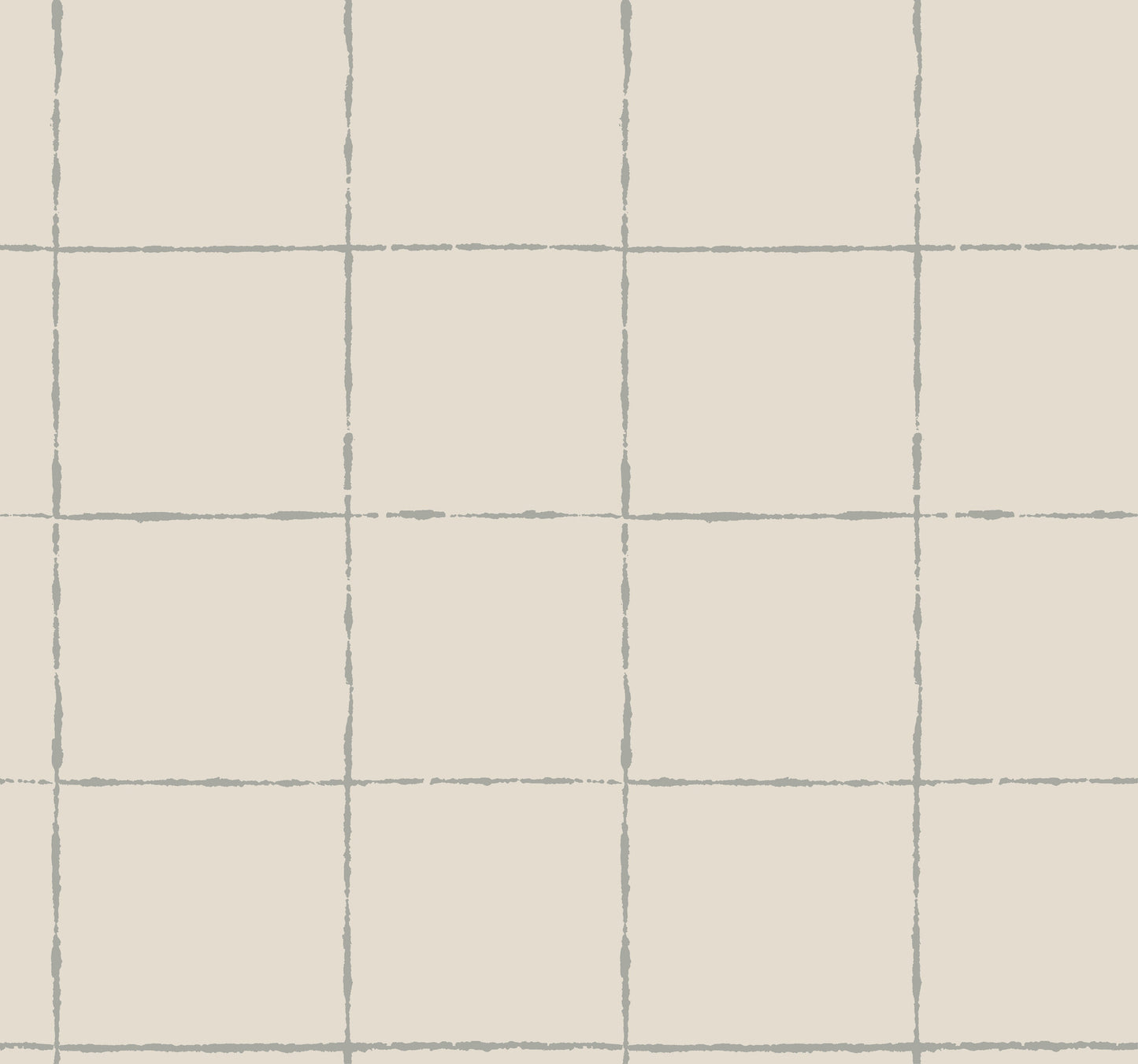 York Wallcoverings Artisan Studio La Vitre Plaid Lichen Grey Wallpaper Modern Geometrics Metallics   - ZM2851