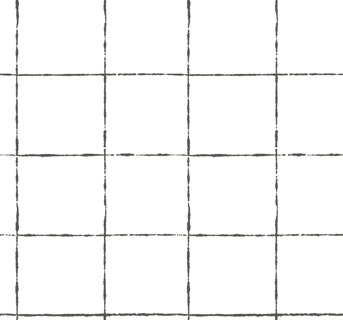 York Wallcoverings Artisan Studio La Vitre Plaid Carbon Black Wallpaper Modern Geometrics Blacks   - ZM2854