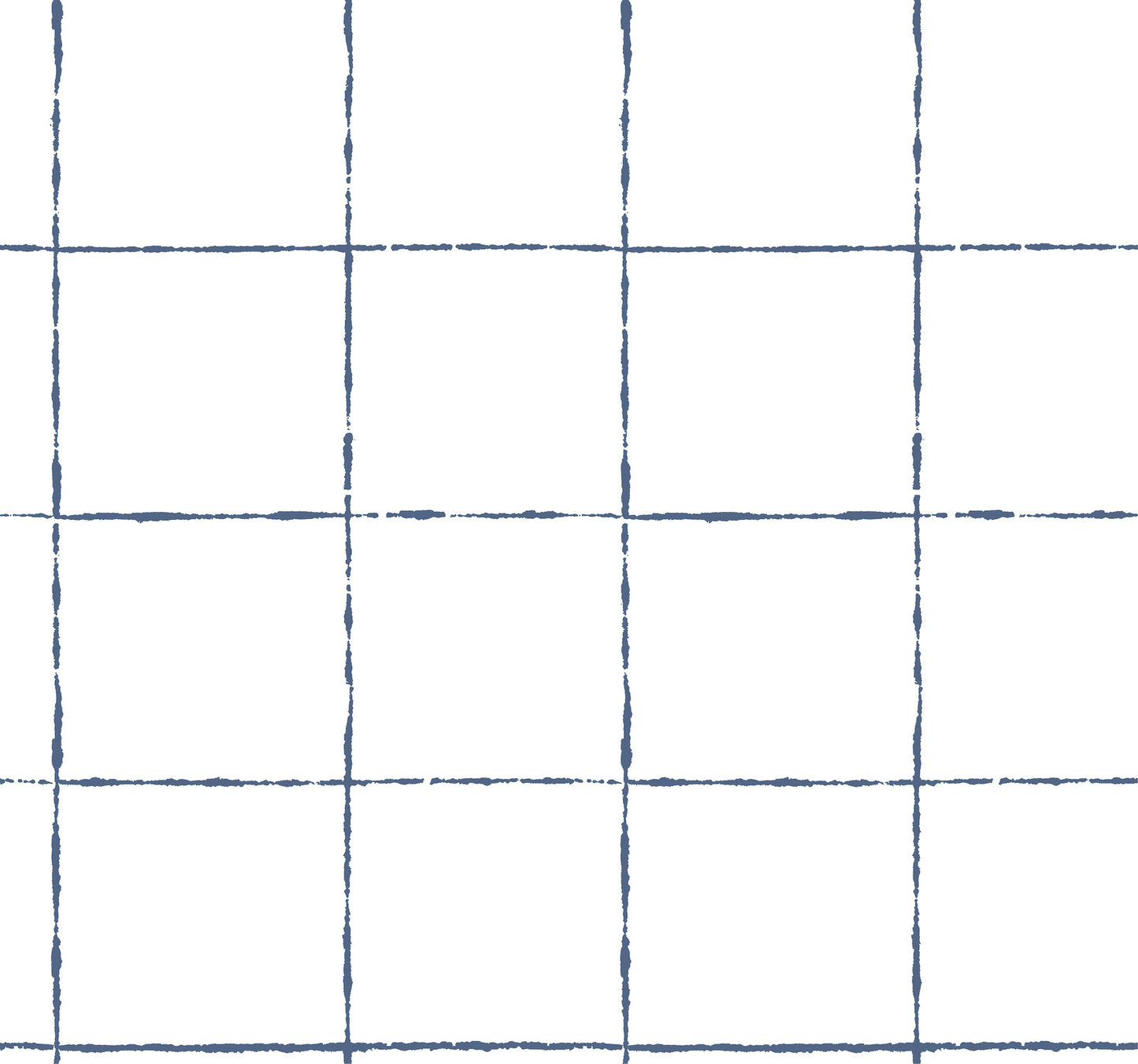 York Wallcoverings Artisan Studio La Vitre Plaid Ultramarine Wallpaper Modern Geometrics Blues   - ZM2856