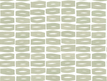 York Wallcoverings Artisan Studio Modernist Motif Leaf Wallpaper Modern Geometrics Greens   - ZM2862