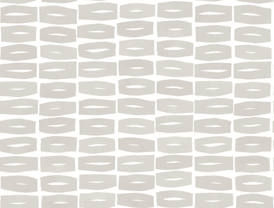 York Wallcoverings Artisan Studio Modernist Motif Lichen Grey Wallpaper Modern Geometrics Greys   - ZM2863