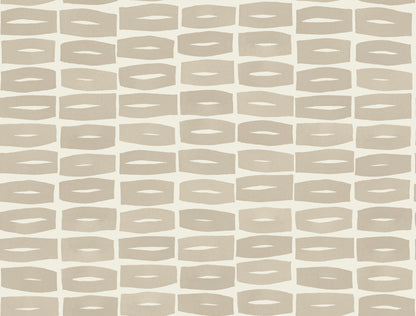York Wallcoverings Artisan Studio Modernist Motif Linseed Oil Wallpaper Modern Geometrics Browns   - ZM2864