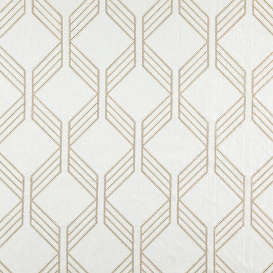 JF Fabrics ZOE 92 Fabric Transitional,Contemporary,Geometric Creme/Beige   - 8164992 J8721