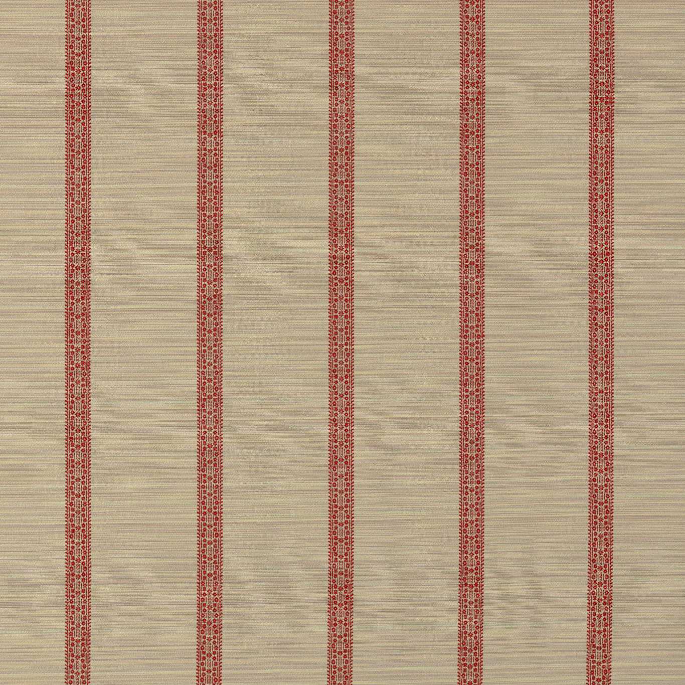ZOFFANY Bellagio Stripe Stripes  Sandstone/Russet   - ZOF0242-02