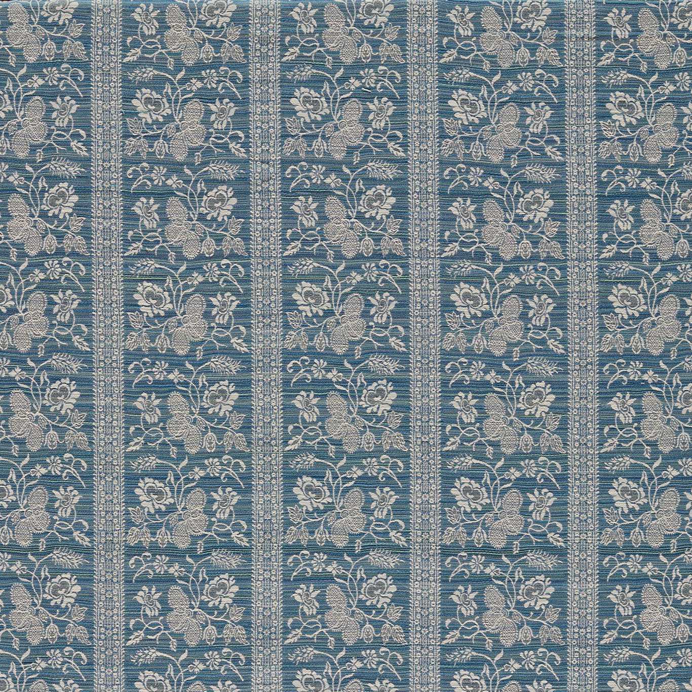 ZOFFANY Filigree Bellagio Stripe Stripes  Azure   - ZOF0244-04