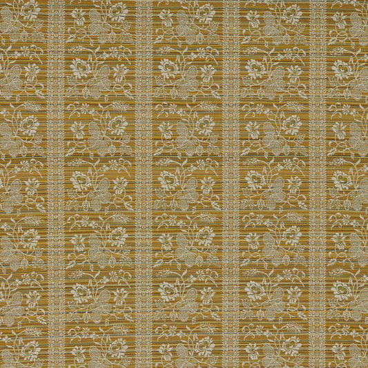 ZOFFANY Filigree Bellagio Stripe Stripes  Silk Yellow   - ZOF0244-05