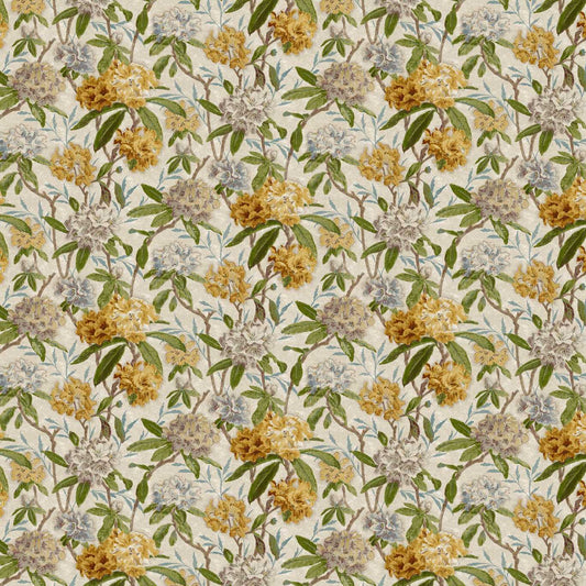 ZOFFANY Azalea Path Floral  Primrose/Evergreen   - ZOF0247-02