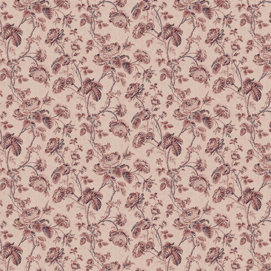 ZOFFANY Thorny Vine Floral  Rouge   - ZOF0253-02