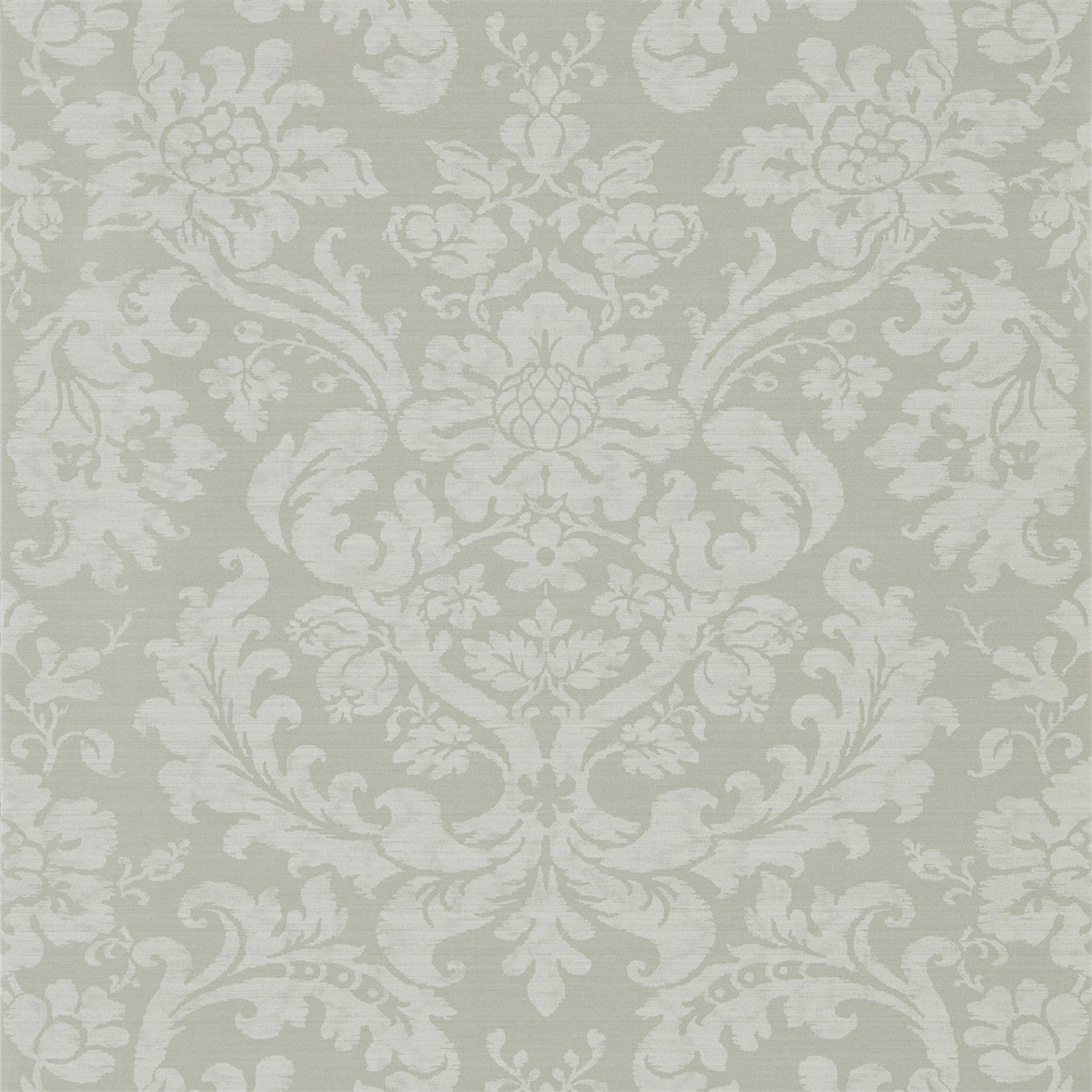 ZOFFANY Tours Wallpaper Damasks Stone  Gravure - Wide Width Printed Wallpaper - ZPAL312708