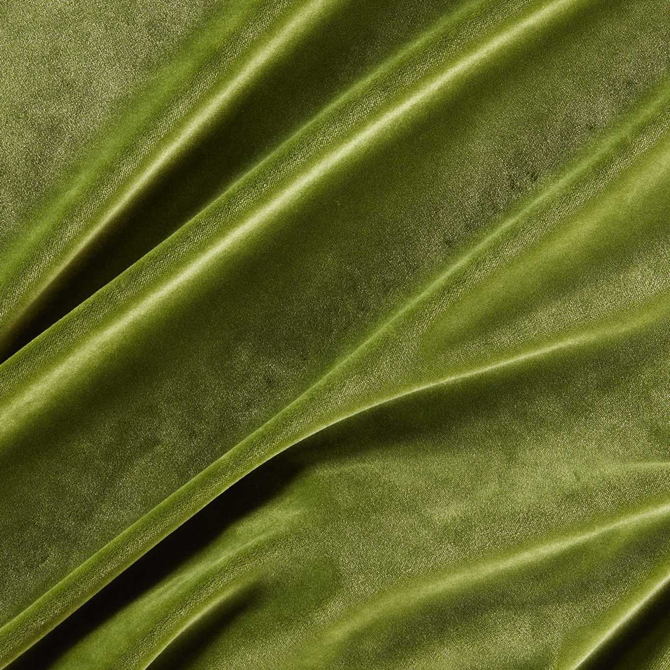 ZOFFANY OUTLET Zoffany Performance Velvet Fabric Plains , Textures Green   - ZPFV333308