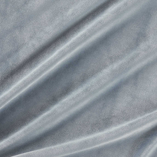 ZOFFANY OUTLET Zoffany Performance Velvet Fabric Plains , Textures Quartz Grey   - ZPFV333311