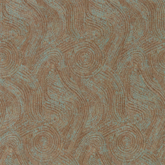 ZOFFANY Hawksmoor Wallpaper Other Oxidised Copper  Gravure - Wide Width Printed Wallpaper - ZPHA312598