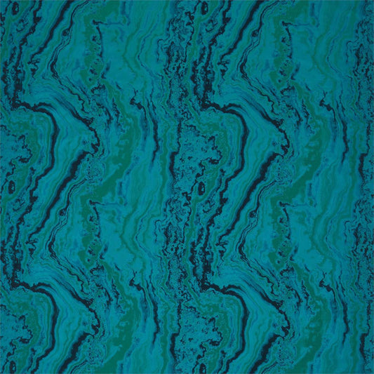 ZOFFANY Serpentine Fabric Other Blue Malachite   - ZPHA332664