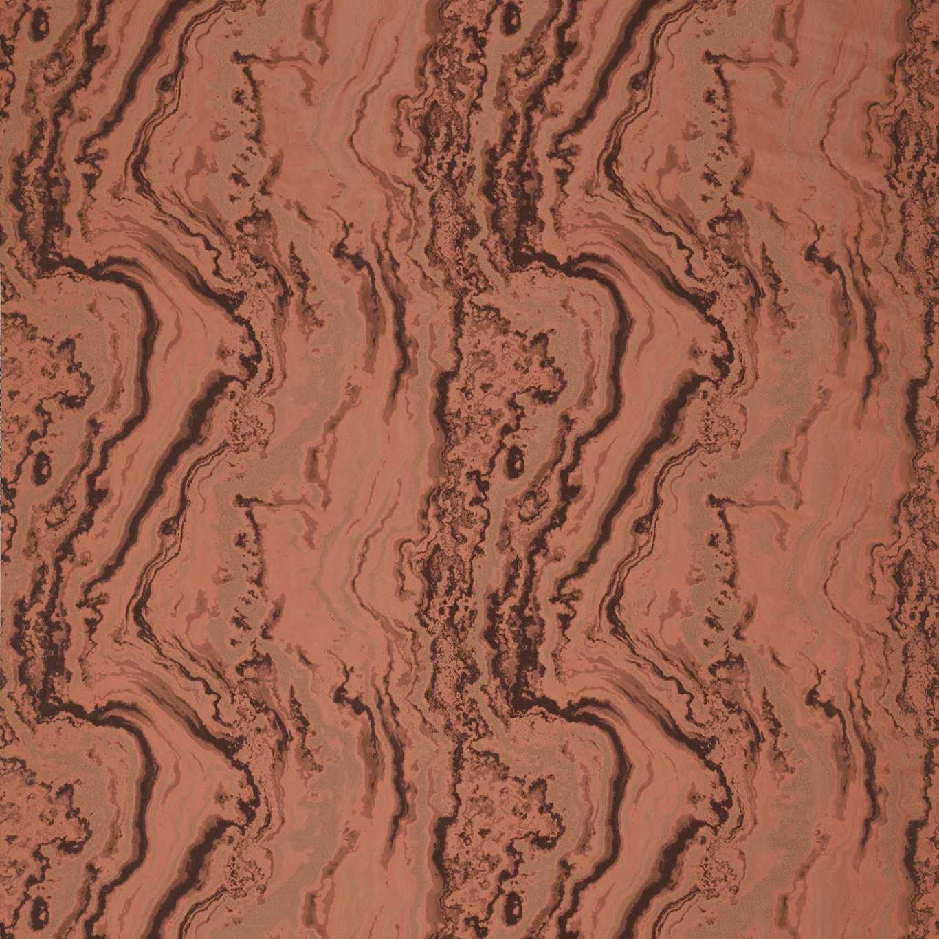 ZOFFANY Serpentine Fabric Other Henna   - ZPHA332665