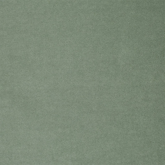 ZOFFANY Quartz Velvet Fabric Plains , Textures Eau de nil   - ZREV331612