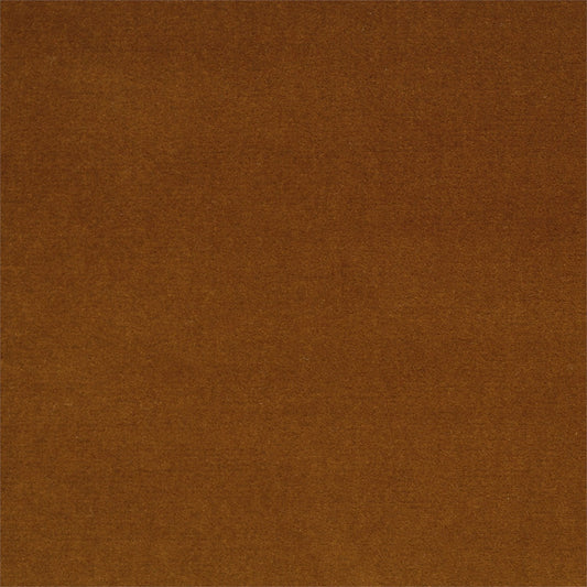 ZOFFANY Quartz Velvet Fabric Plains , Textures Terracotta   - ZREV331616