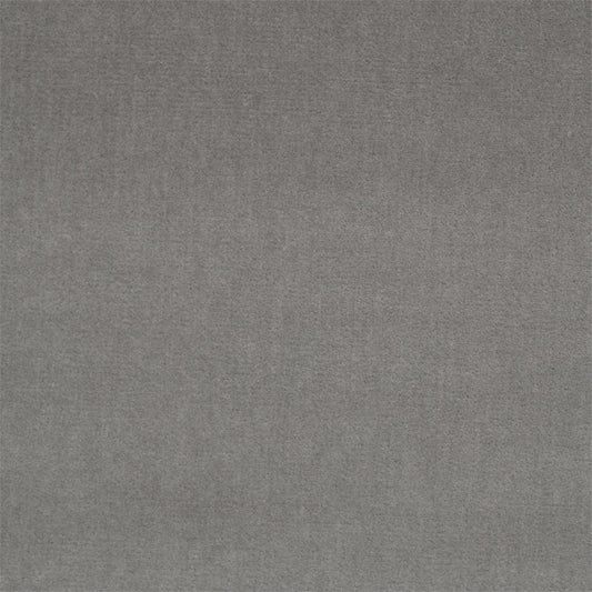 ZOFFANY Quartz Velvet Fabric Plains , Textures Silver   - ZREV331619