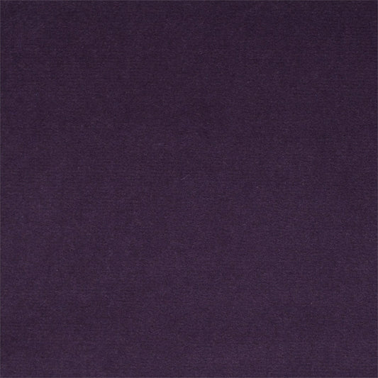 ZOFFANY OUTLET Quartz Velvet Fabric Plains , Textures Grape   - ZREV331621