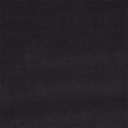 ZOFFANY Quartz Velvet Fabric Plains , Textures Anthracite   - ZREV331622